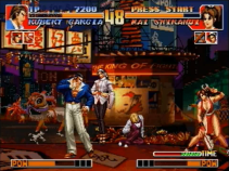 King of Fighters 97' on Saturn